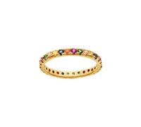 Maanesten Pari Ring 18 ct. Goldplated Silver 4401a-53 - Woman - 925 Sterling Silver Gold/Multicoloured 53