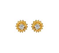 Maanesten Willa Earrings 18 ct. Goldplated Silver 9730a - Woman - 925 Sterling Silver Gold