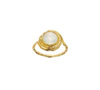 Maanesten Zahra Ring 18 ct. Goldplated Silver 4867A-55 - Woman - 925 Sterling Silver Gold 55