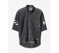 MAAP Elements Pro Race Short Sleeve Lightweight Waterproof Jacket Black - L