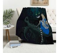 MAAPCHP Flannel Fleece Blanket Throws for Sofa Fluffy Blanket Bed Throw for Bedroom in Wonderland in my immagination Blanket for Bed, Couch,Car 50x60in