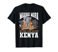 Maasai Mara Kenyan Wildlife Kenya Big 5 Safari East Africa T-Shirt