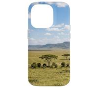 Maasai Mara Savannah Kenya Wildlife Landscape Scene Case for iPhone 14 Pro