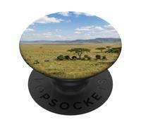 Maasai Mara Savannah Kenya Wildlife Landscape Scene PopSockets Adhesive PopGrip