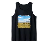 Maasai Mara Savannah Kenya Wildlife Landscape Scene Tank Top