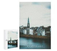 Maastricht Decorative Jigsaw for Grown-Ups, 1000 PCS - Birthday Gift; for Couples, Friends And Family