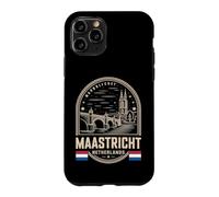 Maastricht Netherlands Cream Emblem Travel Souvenir Case for iPhone 11 Pro