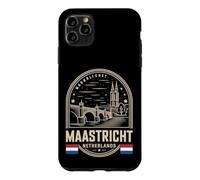 Maastricht Netherlands Cream Emblem Travel Souvenir Case for iPhone 11 Pro Max