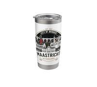 Maastricht Netherlands Travel Souvenir City Gift Stainless Steel Insulated Tumbler