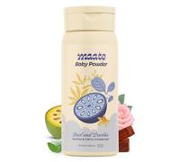 Maate Talc Free Natural & Ayurvedic Baby Powder | Soothes and Keeps Your Baby's Skin Calm | Enriched with Bael Fruit, Red Sandal and Darbha | 100% Natural, Non-Irritant and Safe (100 gm)