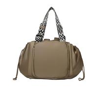 Mabecol Large Shopper Bag Women's Foldable Tote Bag Handbag & Backpack - Women's Shopper for Work, Travel, Shopping & as a Mum Bag - Large Capacity Handbag, khaki, Contemporary