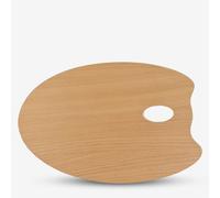 Mabef : Oval MDF Palette : 25x35cm : 3.7mm Thick