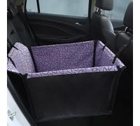 MABEIBEI Dog Car Seat for Hyundai i30 Fastback 3 (III) PD N-Line I 2017-2024, Dog Car Hammock Back Seat for Small to Medium Dogs, Pet Safety Carrier, Pet Travel Accessories,Lila