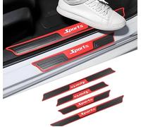 MABEINIU 4 Car Sill Protectors Strips for Citroen DS Spirit DS3 DS4 DS5, Automobile Threshold Sill Scuff Covers Reducing Scuff Welcome Pedal Decorative Accessories