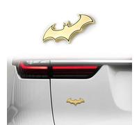 MABEIXI Car Badge Sticker for Skoda SuperB III Kombi, Decal Emblem Badge for Car 3D Metal Sticker Emblem Badge Decals Waterproof and Durable,Gold