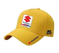 MABEIYE Car Logo Baseball Caps for Suzuki SX4 S-Cross 2021-2024, Cap Car Logo Embroidery for Men and Women Travel Cap Logo Cap Racing Hats Sports Baseball Cap, yellow-B