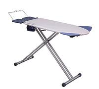 Mabel Home Extra-Wide ironing Pro Board with Shoulder Wing Folding, 8 Feature, with + Extra Cover Grey