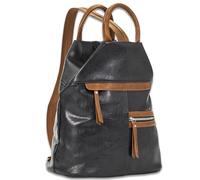 Mabel London Convertible Backpack to Monostrap Slingbag Handbag - Travel & Everyday Faux Leather Bag with Zip Pockets - Faye (Black)