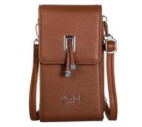 Mabel London Small Crossbody Bags for Women Mini Cell Phone Purses with Crossbody Strap Phone Wallet Purses Shoulder Bag (Daniella) - (Brown)