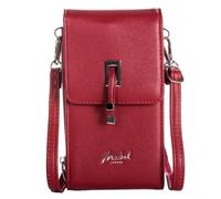 Mabel London Small Crossbody Bags for Women Mini Cell Phone Purses with Crossbody Strap Phone Wallet Purses Shoulder Bag (Daniella) - (Red)