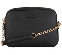 Mabel London Womens Lightweight Small Cross-Body Shoulder Bag with Back Zipped Pocket - Eden (Black)