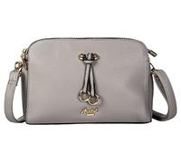 Mabel Small Multi Pockets Cross-Body Bag - Womens Faux Leather Shoulder Handbag - Cute Stylish & Elegant Design - Naomi (Stone)