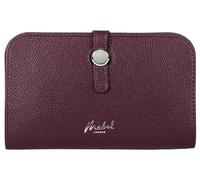 Mabel Vegan Leather Wallet for Women RFID Blocking Ladies Coin Zipper Boxed Purse with Multiple Card Slots - Ada (Wine Red)