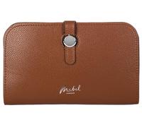 Mabel Vegan Leather Wallet for Women RFID Blocking Ladies Coin Zipper Boxed Purse with Multiple Card Slots - Ada (Brown)