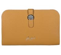 Mabel Vegan Leather Wallet for Women RFID Blocking Ladies Coin Zipper Boxed Purse with Multiple Card Slots - Ada (Mustard)