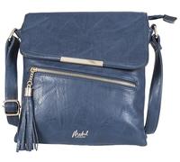 Mabel Women’s Cross Body Handbags - Trendy Messenger Long Shoulder Strap Bags - With a Protective Storage Bag (Design 6 - Navy)