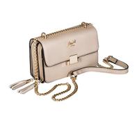 Mabel Women’s Small Party Crossbody Clutch Bag - Vegan Leather Shoulder Handbag with Chain Strap - Ideal for Wedding, Clubbing & Evening Out - Skylar (Nude)
