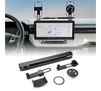 Mabett Phone Holder, Compatible with The 2025 Ford Maverick, Dual Connection Magnetic Dashboard Phone Stand