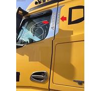 Mabi Automotive Parts for Actros MP4/MP5 2012+ Chrome Door Pillar Post Stainless Steel 4 Pieces
