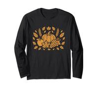 Mabon Blessings for Fall Harvest Pagan Equinox Sabbat Art Long Sleeve T-Shirt