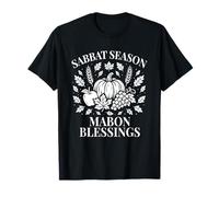 Mabon Blessings for Fall Harvest Pagan Equinox Sabbat Art T-Shirt