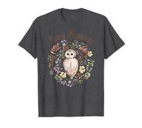Mabon Blessings Pagan and Witches Autumn Equinox T-Shirt, Men, Dark Heather Grey, Medium