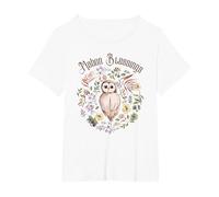 Mabon Blessings Pagan and Witches Autumn Equinox T-Shirt, Women's Plus, White, 2X