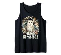 Mabon Blessings Wheel of The Year Pagan Fall Equinox Tank Top