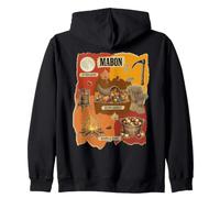 Mabon Second Harvest Wheel Of The Year Autumnal Equinox Zip Hoodie