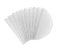 Mabor 10Pcs Silicone Steamer Liner, 10 Inch Non-Stick Reusable Bamboo Steamer Basket Liner Pad Round Dim Sum Mesh Dumplings Buns Mat Steamed Pad for Home Kitchen Cooking