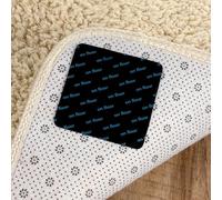 Mabor 12Pcs Rug Tape for Hardwood Floors Anti Slip Carpet Tape for Tile Wood Floors Rug Stickers Carpet Stickers for Area Rugs to Prevent Sliding Keep Rugs in Place