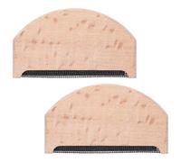 Mabor 2Pcs Cashmere Sweater Comb to Remove Pilling, Manual Portable Sweater Comb, Beech Fuzz Fabric Lint Remover Clothing Brush Tool for Garments Knitwear Cashmere Woolens Coats