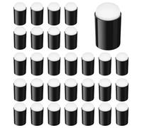 Mabor 30Pcs Finger Daubers Sponge for Painting, Face Painting Sponges for Crafting DIY, Stamping Ink, Stencil Sponges for Card Making