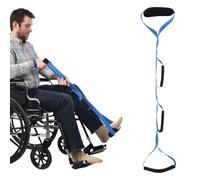 Mabor 39.37 Inch Leg Lifter Strap with Handgrips &Foot Loop, Leg Lifter After Hip Replacement&Knee Surgery Recovery Aids Kit in and Out of Bed,Car,Wheelchair