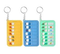 Mabor 3Pcs Reminder Board Portable Visual Daily Schedule for Kids School Bag Pendant Detachable Daily Task Planning Pad with List Cards Stickers for Kids ADHD Tools for Kids