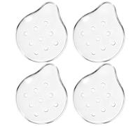 Mabor 4pcs Clear Eye Shields for After Cataract Surgery, Medical Eye Patches with Holes, Post-Surgery Eyes Protection Covers for Adults, Breathable Recovery Eyes Patch