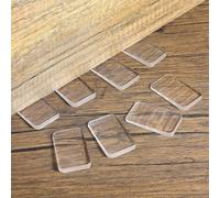 Mabor 8Pcs Plastic Wedges for Leveling Furniture Wedges Levellers for Uneven Floors, Plastic Shims for Leveling Toilet/Feet, Adjustable Furniture Shims Trimmable Fix Highest Side 1/4"