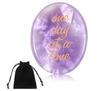 Mabor Amethyst Crystals, One Day at a Time Gifts, Purple