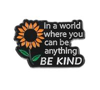 Mabor Enamel Pins, Sunflower Pins for Backpacks, Lapel Pin, Funny Brooches Pins for Lanyard Bags Hats Caps Clothes Vest Jackets
