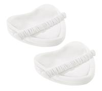 MABOZOO 2 PCS Replacement Leg Pillowcase,Knee Pillow Cover ONLY - Pillow Cover for Heart Shaped Knee Pillow,Blue